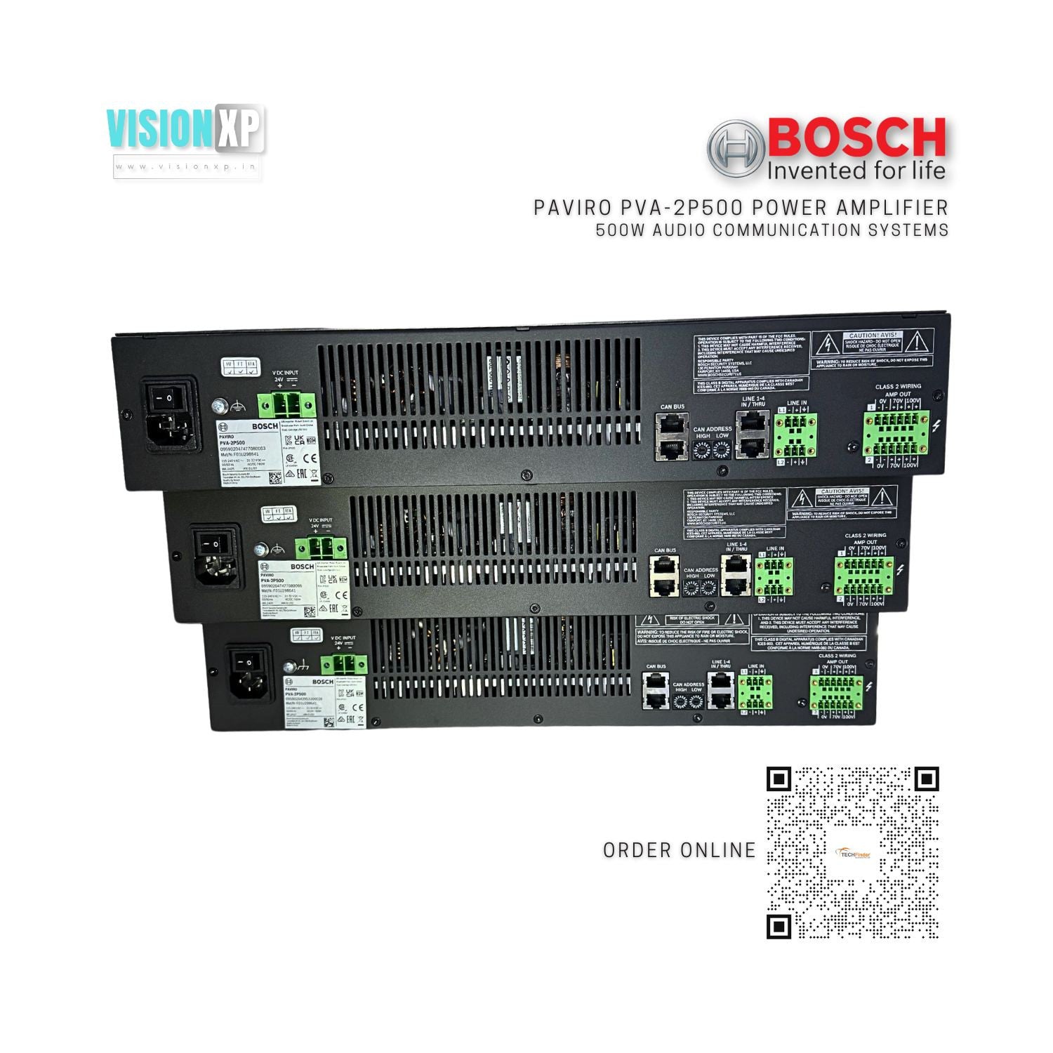 Bosch Paviro PVA-2P500 Power Amplifier Bosch Paviro PVA-2P500 Power Amplifier